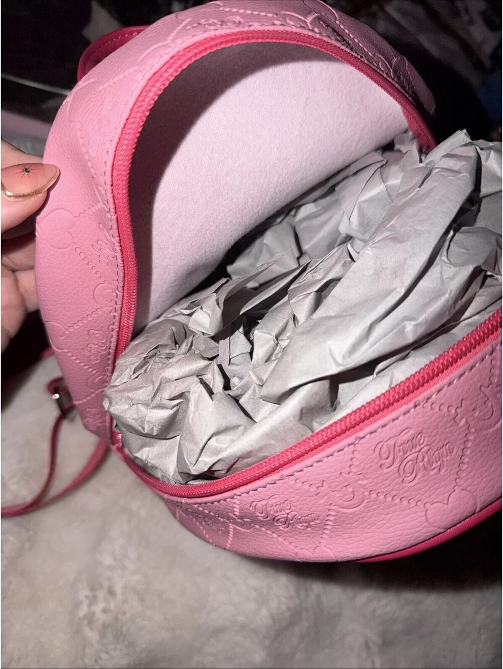 True Religion Horseshoe Mini Backpack Women’s Pink